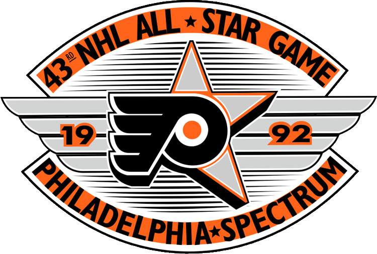 NHL All-Star Game 1992 Primary Logo DIY iron on transfer (heat transfer)